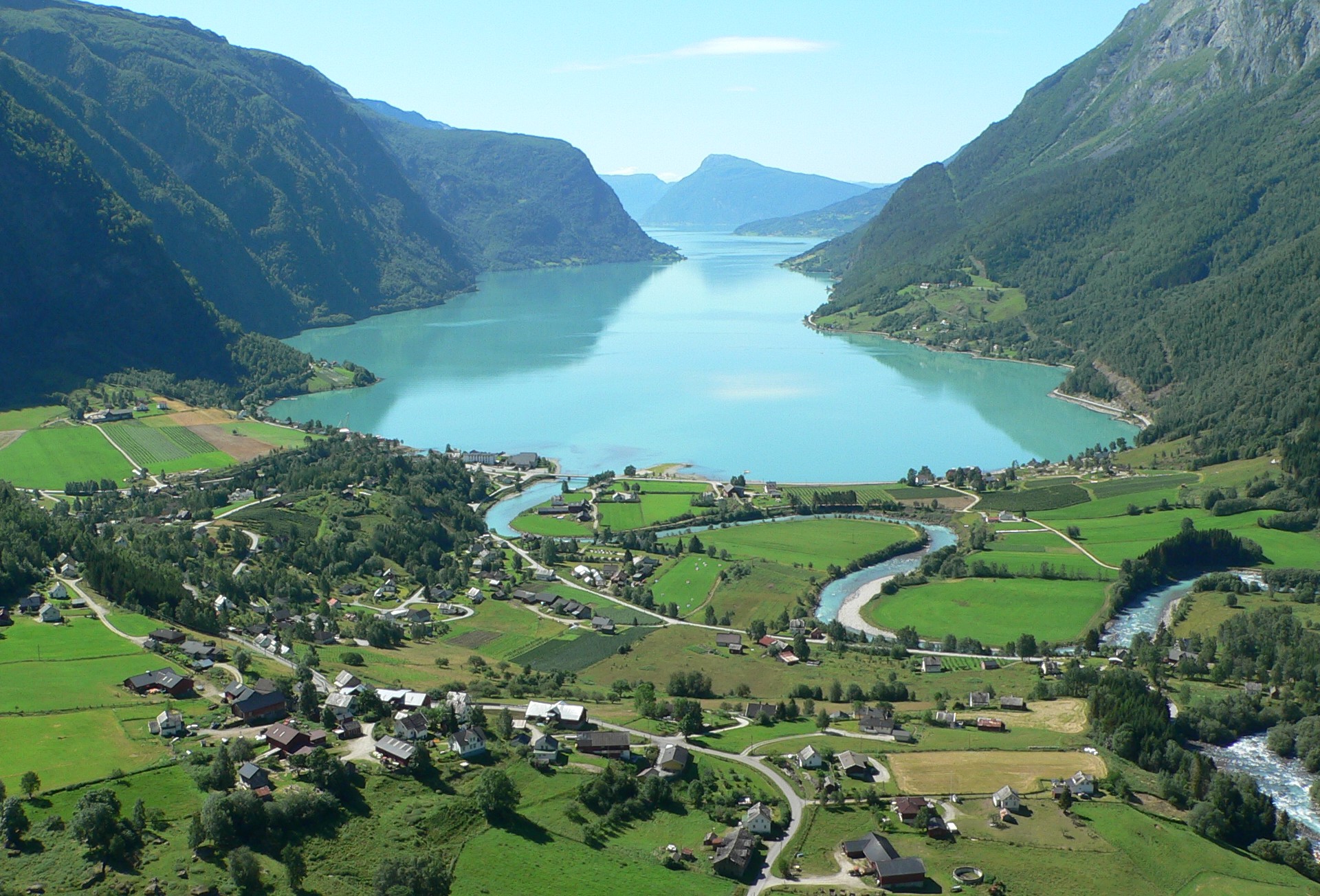 Skjolden foto Einar Galde